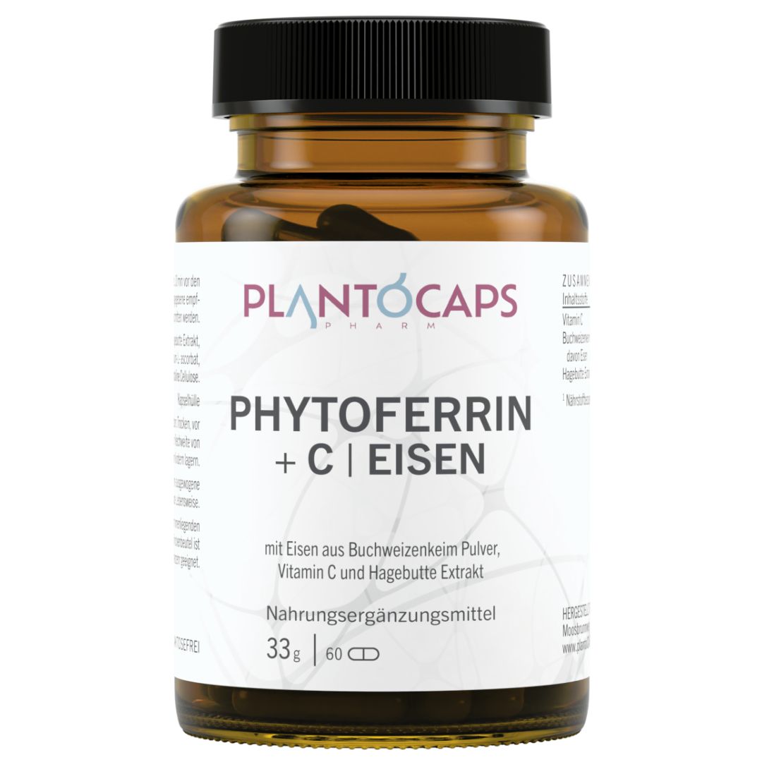 plantoCAPS® PHYTOFERRIN +C | EISEN PUR