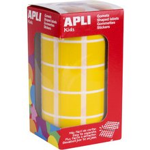 APLI Kids Gommette de couleur 'carré', en rouleau