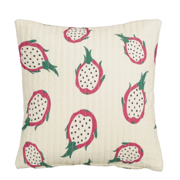 Sierkussen dragon fruit - l45xb45xh10cm