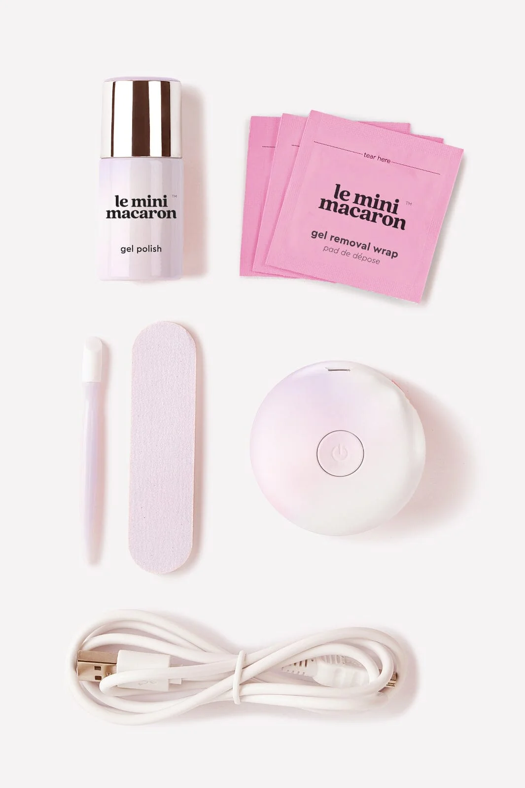 Le Mini Macaron Gel Manicure Kit pearlescence