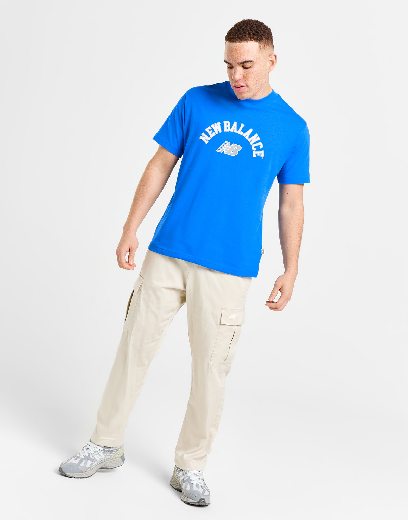 New Balance T-shirt Logo Homme