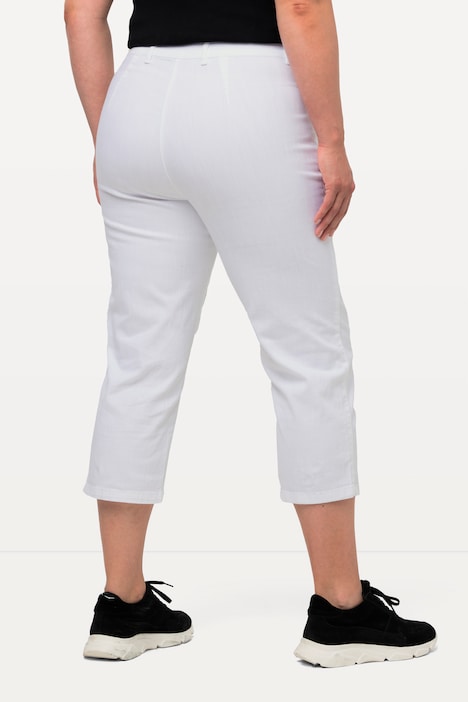 Hose Mony, wadenlang, Zipptaschen, Stretch