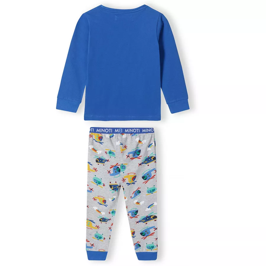 MINOTI Pyjama Königsblau