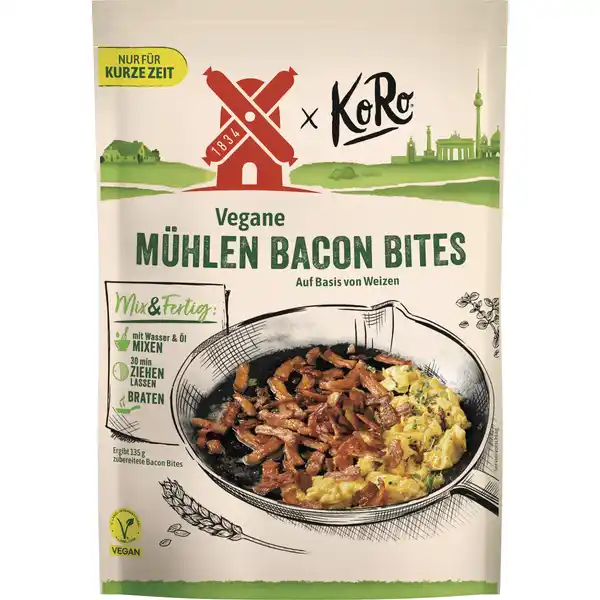 Vegane Mühlen Bacon Bites