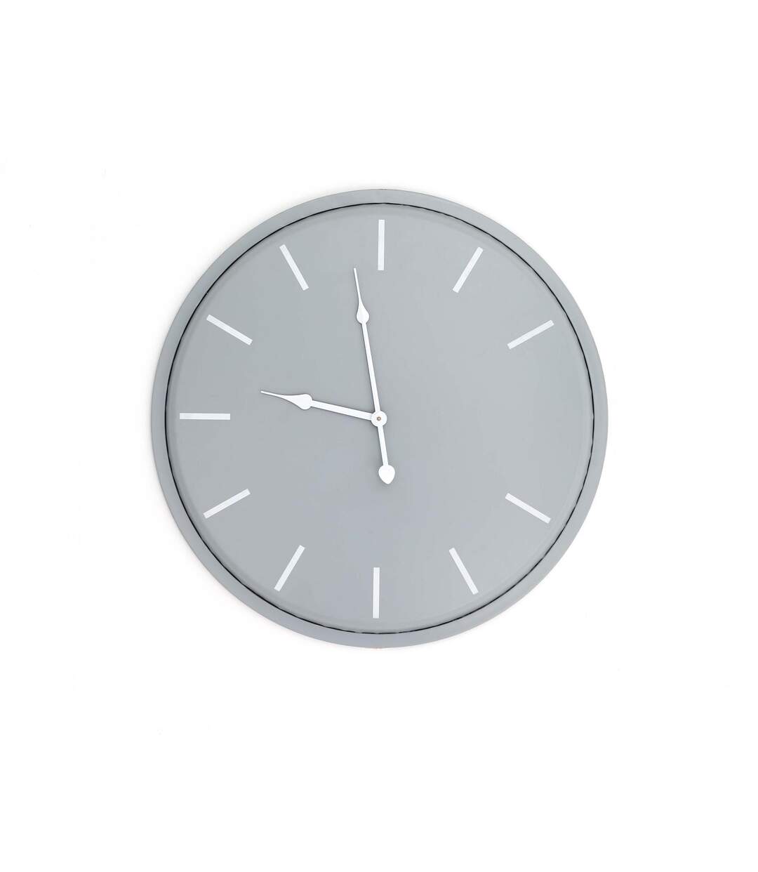 Hill Interiors - Horloge murale KARLSSON (Gris) (4 cm x 49 cm) - UTHI4521