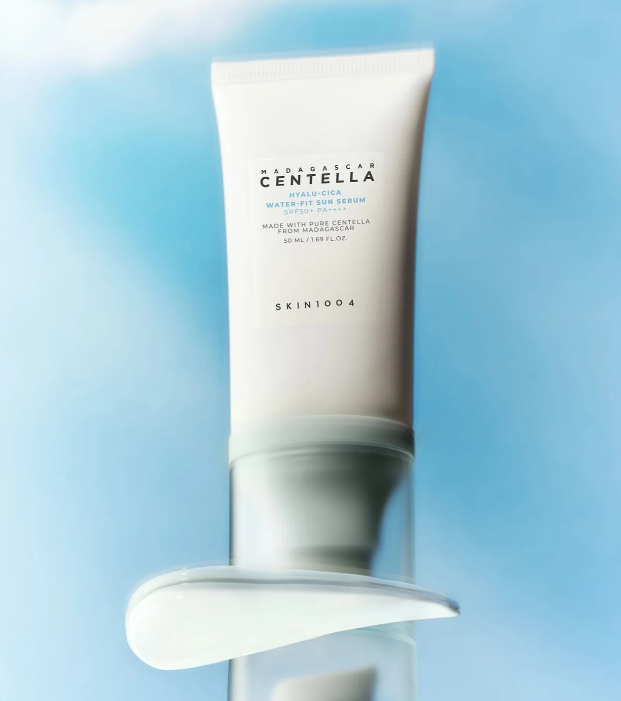 SKIN1004 - *Hyalu-Cica* - Sérum protetor solar facial Water-Fit SPF50+ PA++++
