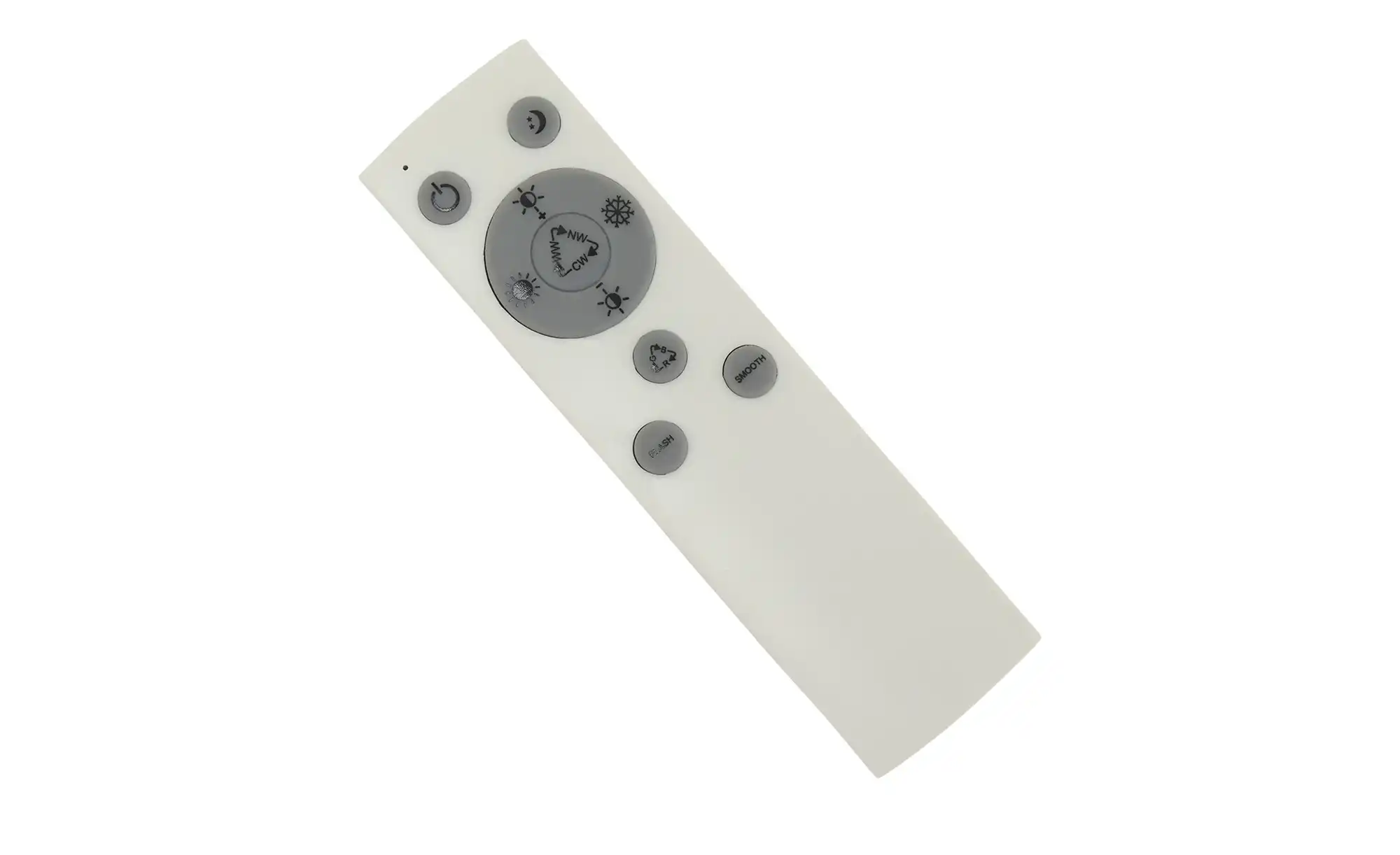 KHG LED-Deckenleuchte chrom/weiß