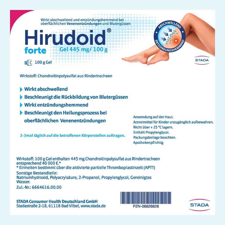 HIRUDOID® FORTE Gel, 100 g