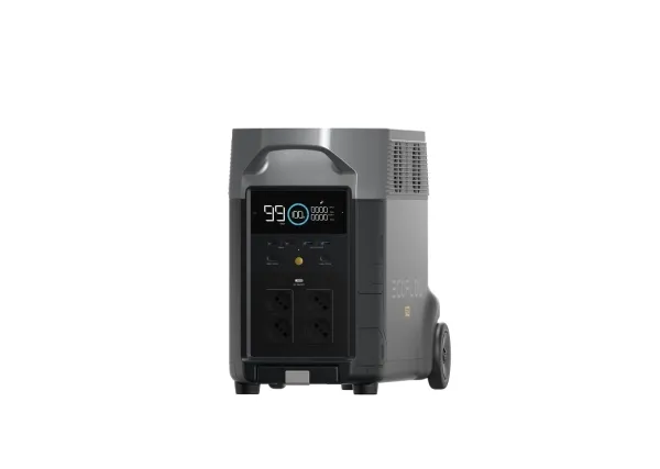 EcoFlow Delta Pro - Transportabel strømstation - AC 220-240 V - litiumjernfosfat - 3600 Wh - Wi-Fi, Bluetooth - output-stikforbindelser: 14