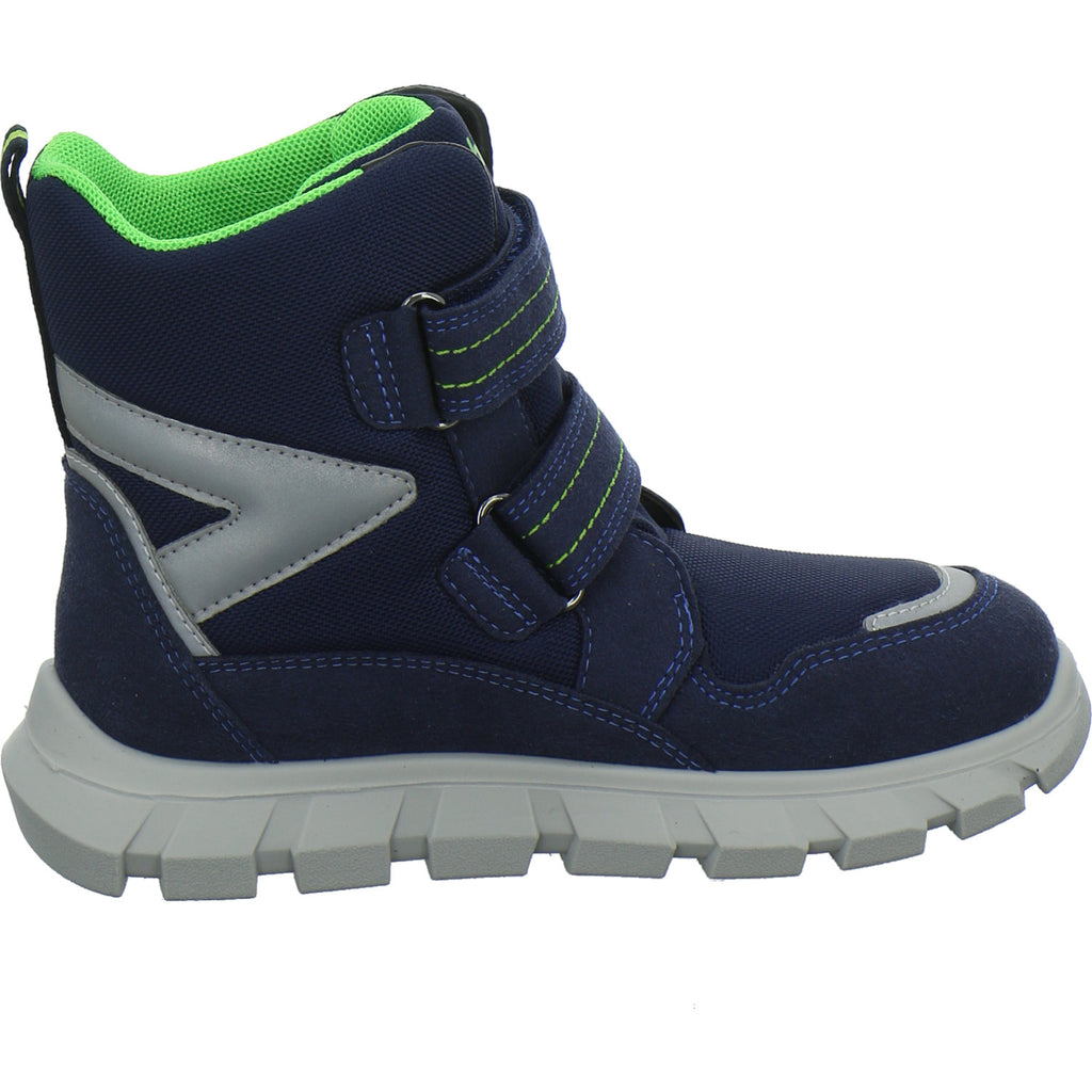 Richter Winterschuhe Jungen Blinker Blau-kombi