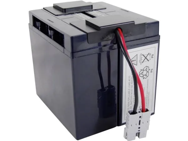 Conrad VISRBC7, Blybatterier (VRLA), 1 stk., sort, APC BP1400, BP1400X116, DLA1500, DLA1500I, SMT1500, SMT1500I, SMT1500ICH, SMT1500TW, SMT1500TW, SMT1500US,...