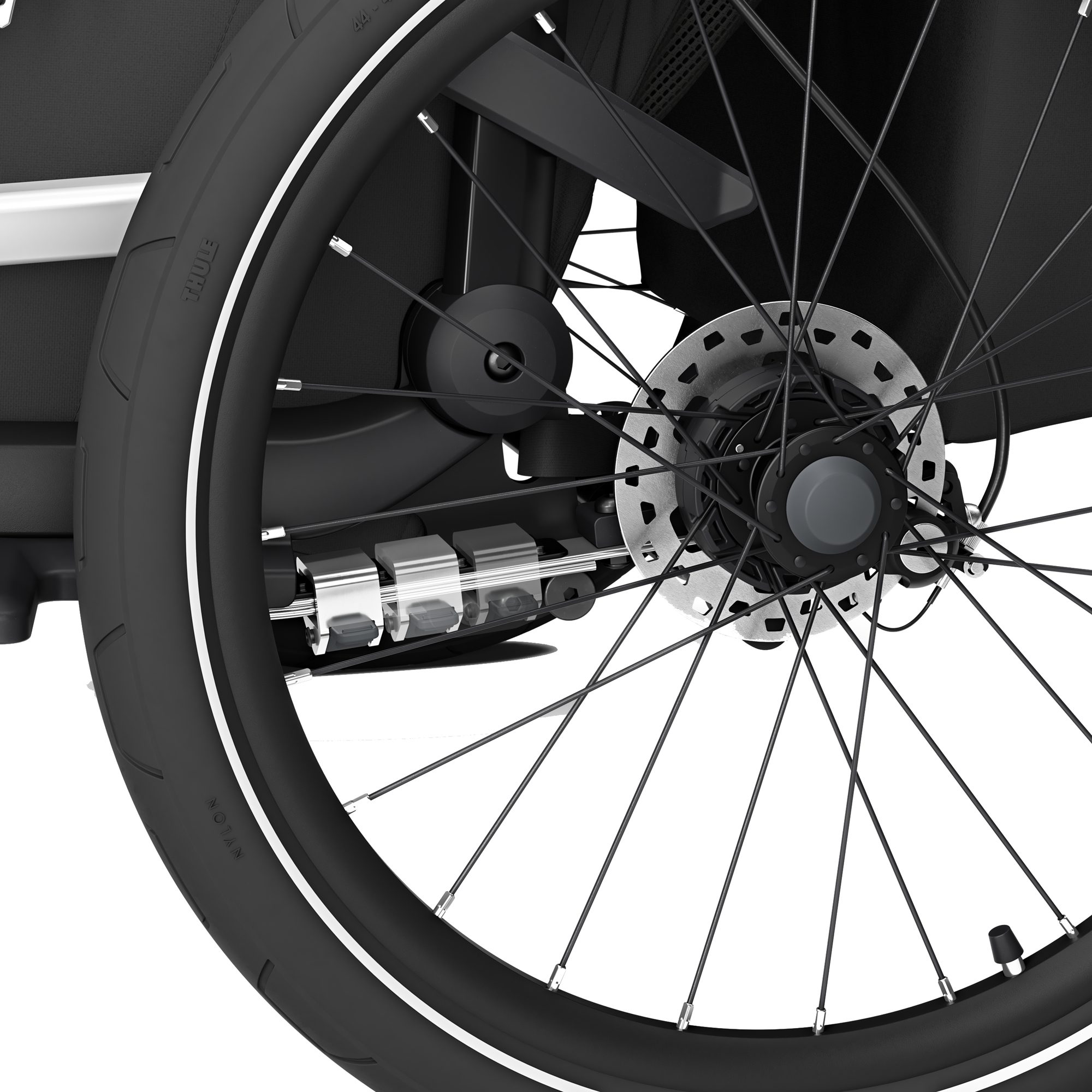 Thule Chariot Sport 2 Single Fahrradanhänger 1 Sitzer black