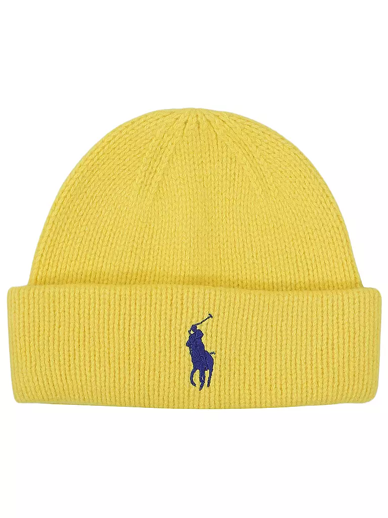 POLO RALPH LAUREN Mütze - Haube gelb