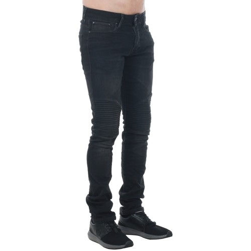 Jack & Jones - 12126417 JJIGLENN JJRYDER GE 105 INDIGO KNIT BLACK DENIM Negro