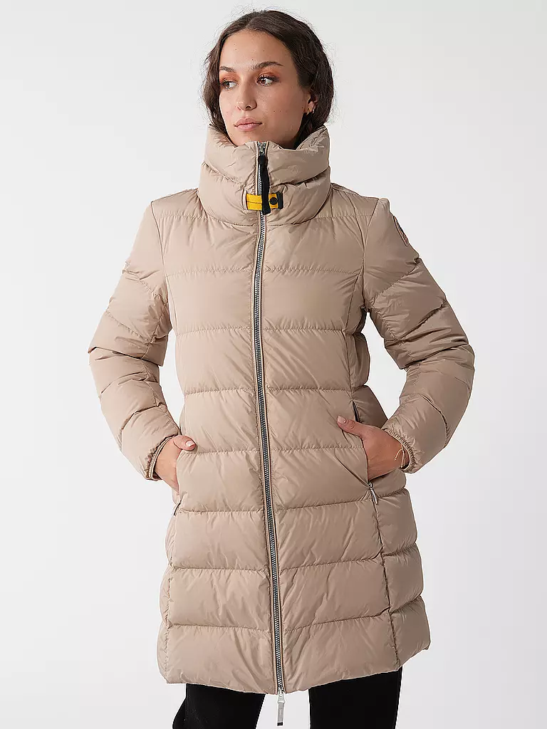 PARAJUMPERS Daunensteppmantel MALANDRA beige