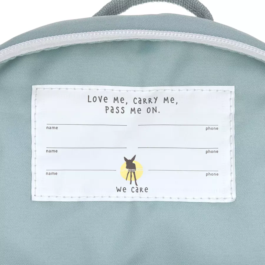 LÄSSIG Tiny Backpack About Friends Penguin light blue