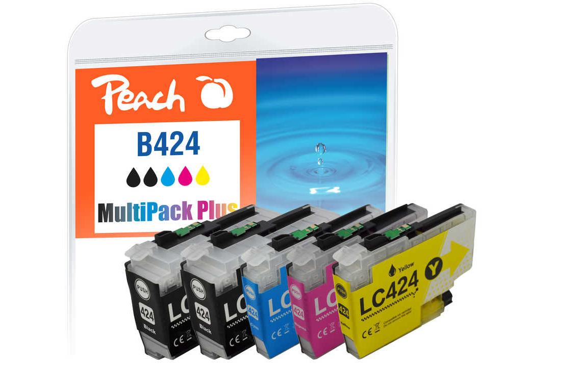 Tinte Brother LC-424 MP Plus C/M/Y/BKDruckerpatrone: Schwarz, Cyan, Magenta und Gelb