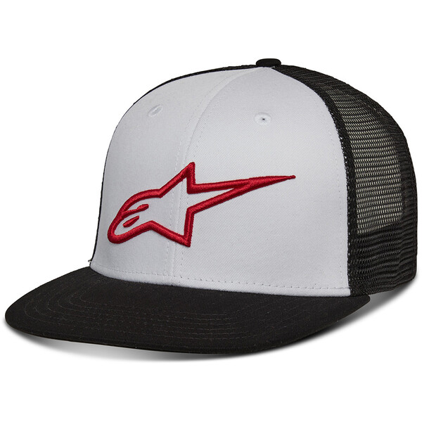 Alpinestars - Casquette Corp Trucker Blanc / Noir