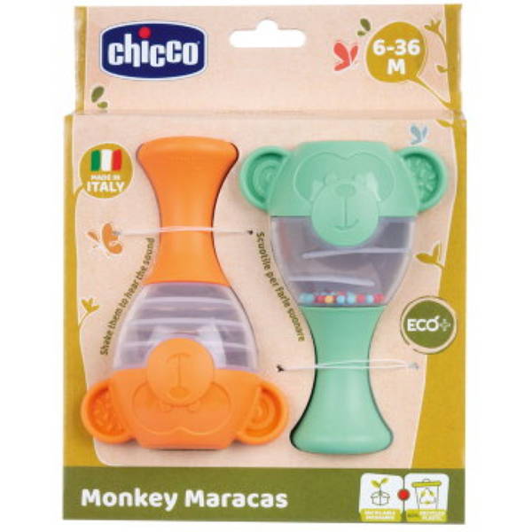 ChiccoChicco   Äffchen Maracas Eco+