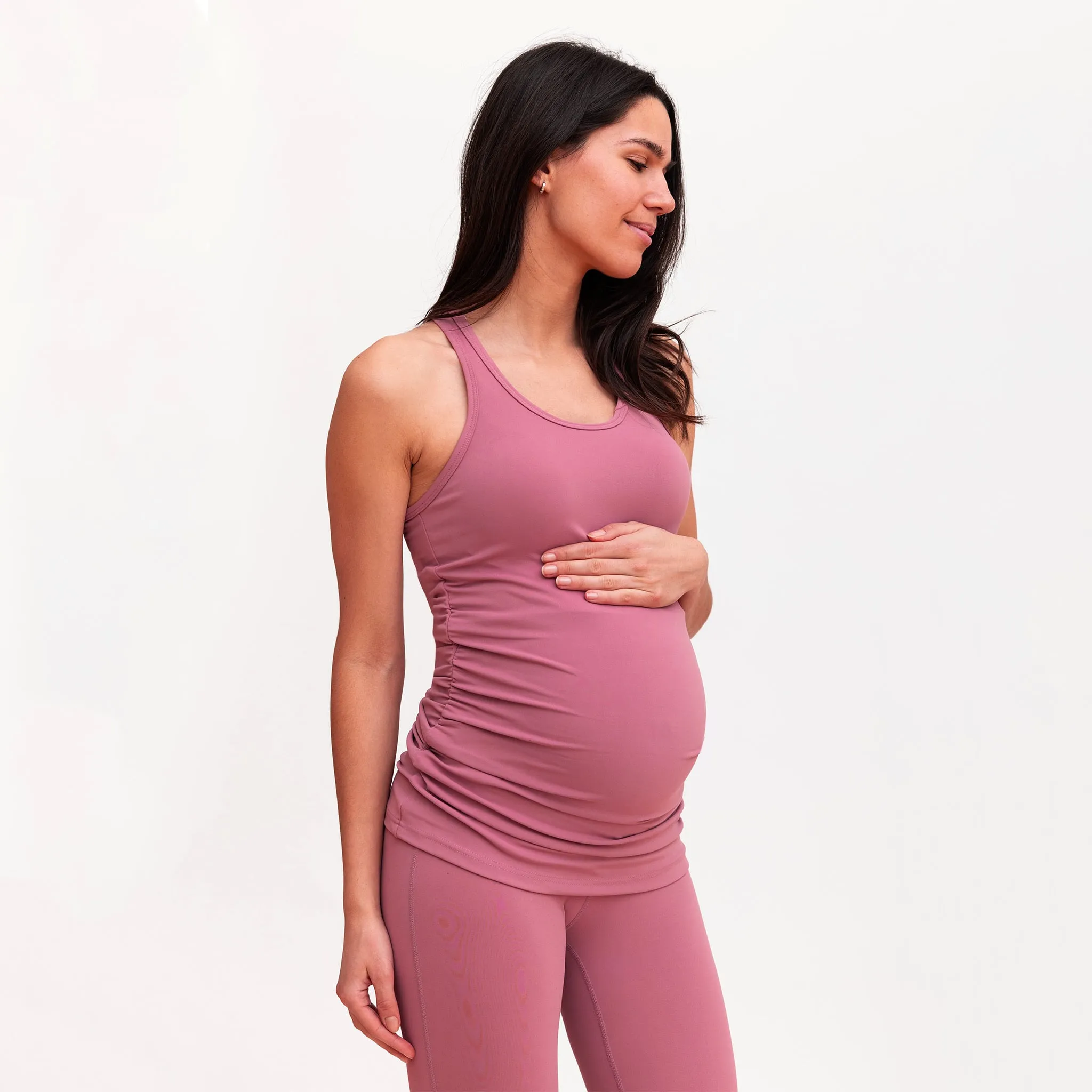 Bella Maternité Camisole Athlétique Rose
