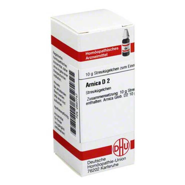 DHU Arnica D 2 Globuli, 10 g