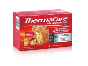 ThermaCare Wärmeauflagen für grössere Schmerzbereiche, 4 Stück