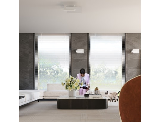 SOLLUX LIGHTING - Applique lappo blanc