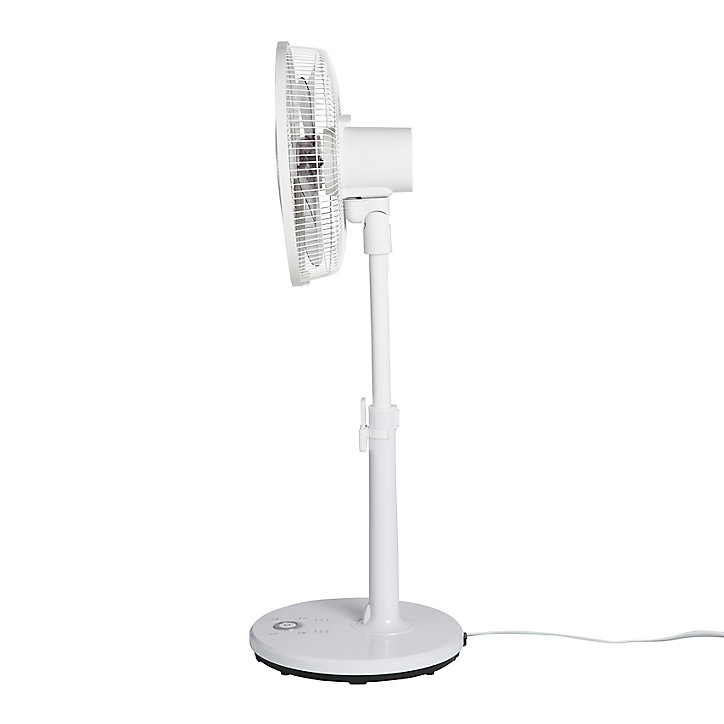 Ventilateur sur pied KF-3566-2 BLYSS oscillation à 70° hauteur réglable 9 vitesses blanc