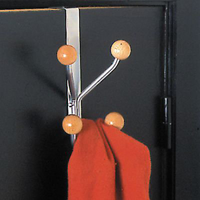 Porte-manteau à suspendre bois blanc Form Omaha 4 têtes