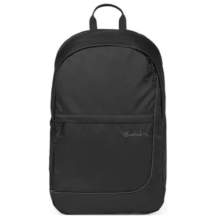 Satch Fly Ripstop Black - Rucksack für die Freizeit, Rückenpolster, großes Hauptfach