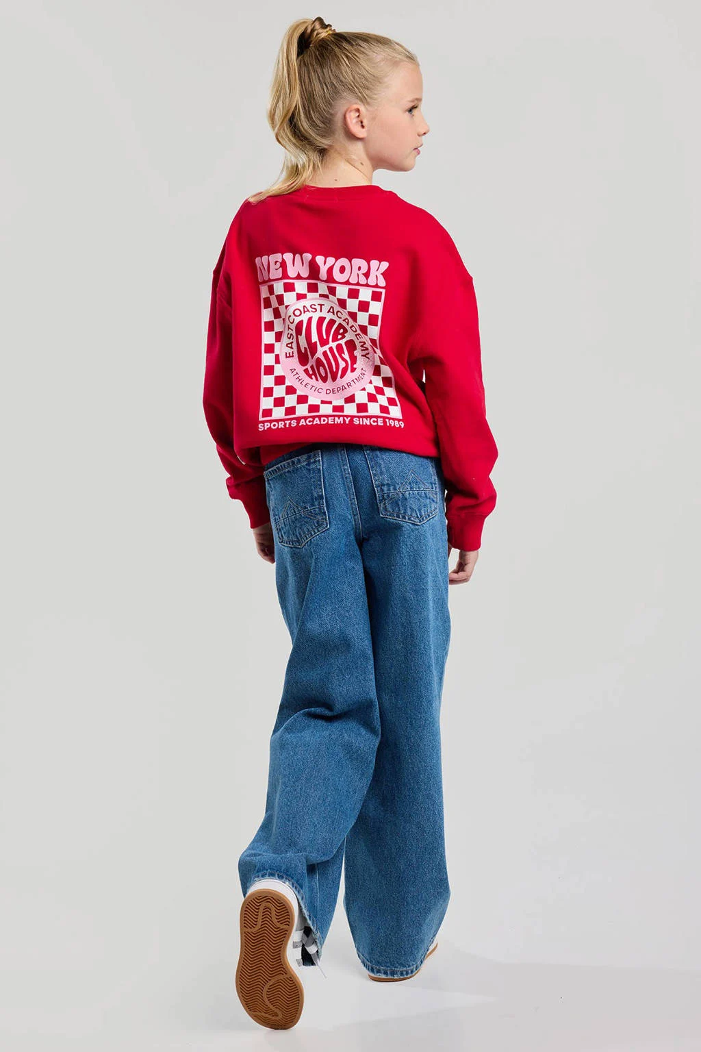 America Today sweater rood