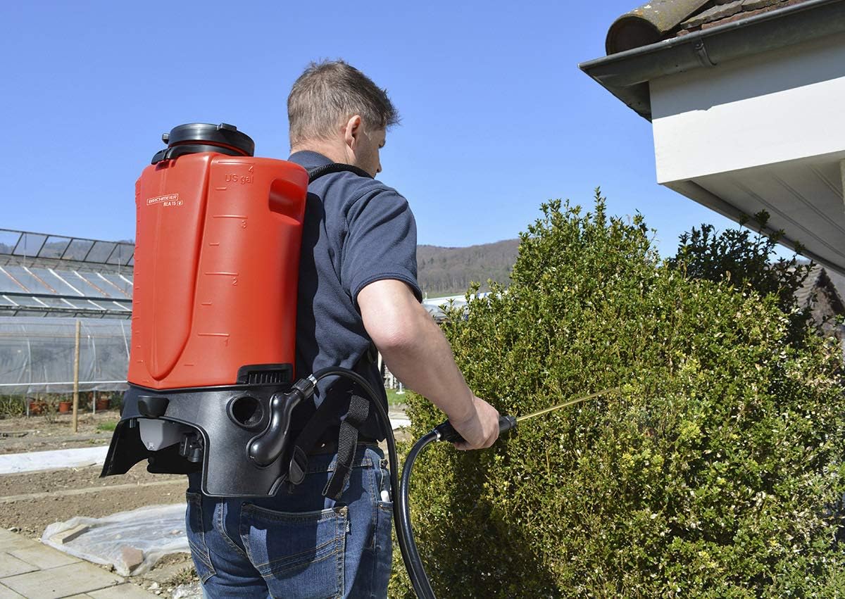 BIRCHMEIER Akku-Rückensprühgerät REA 15 AC1 CAS mit Akkupack + Ladegerät