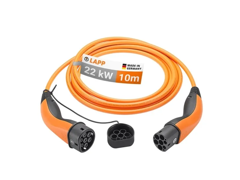 Lapp Mobility Type 2 Ladekabel Op Til 22 Kw 10 M Orange