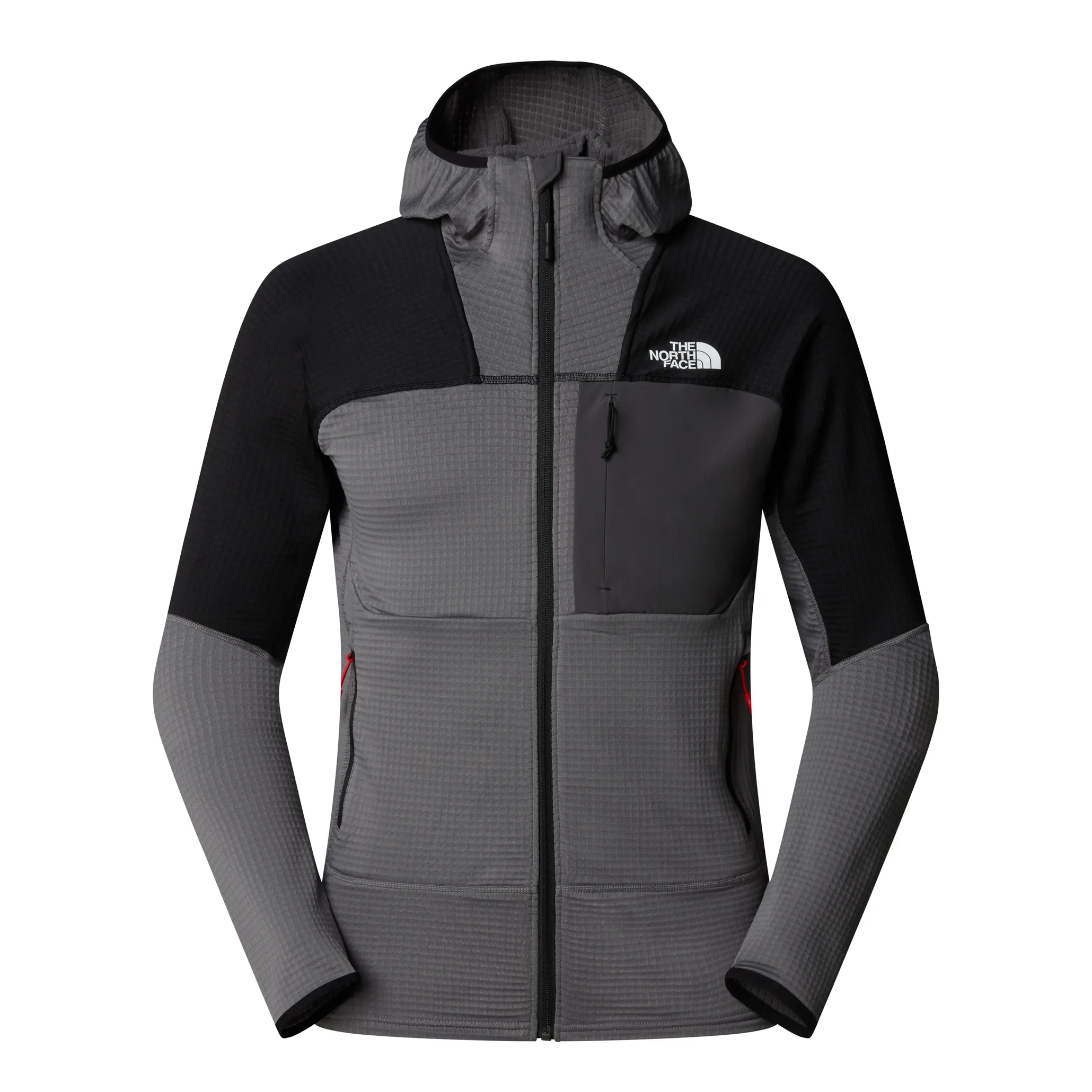 The North Face M Stormgap Powergrid Hoodie Smoked Pearl/Tnf Black