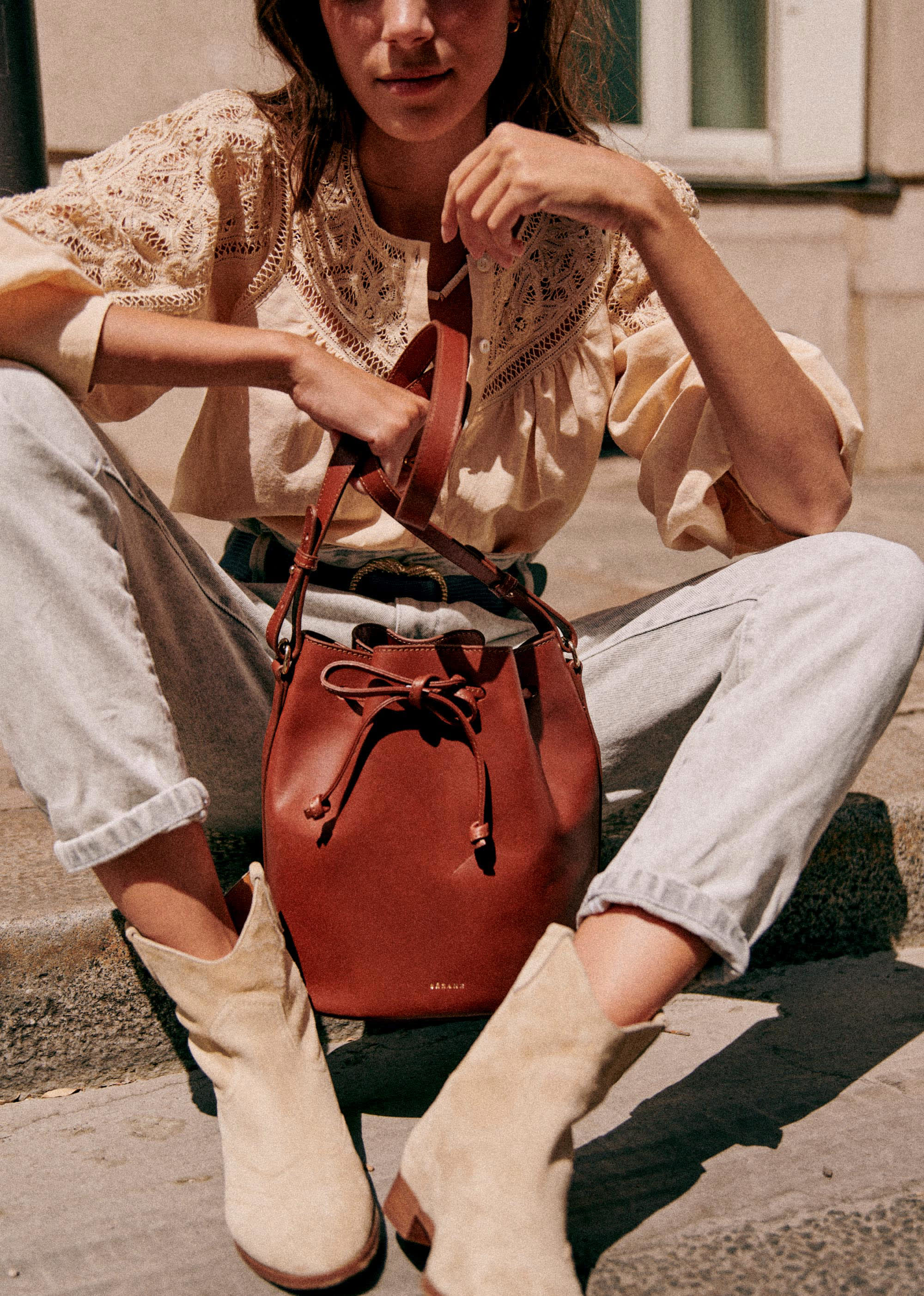Bourse Farrow - Cuir naturel héritage - SACS/NEW SACS Nos Sacs Iconiques 5906326