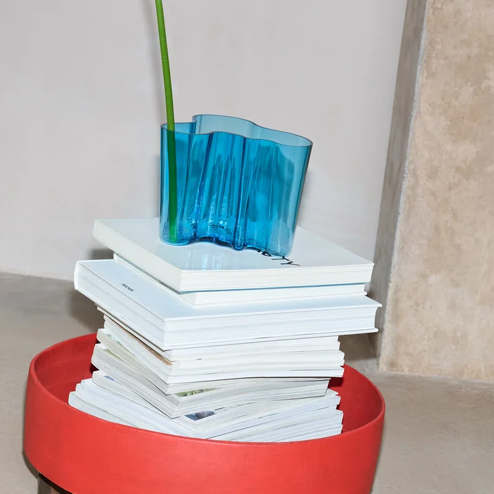 Iittala - Aalto Vase Savoy 160 mm, cranberry rot