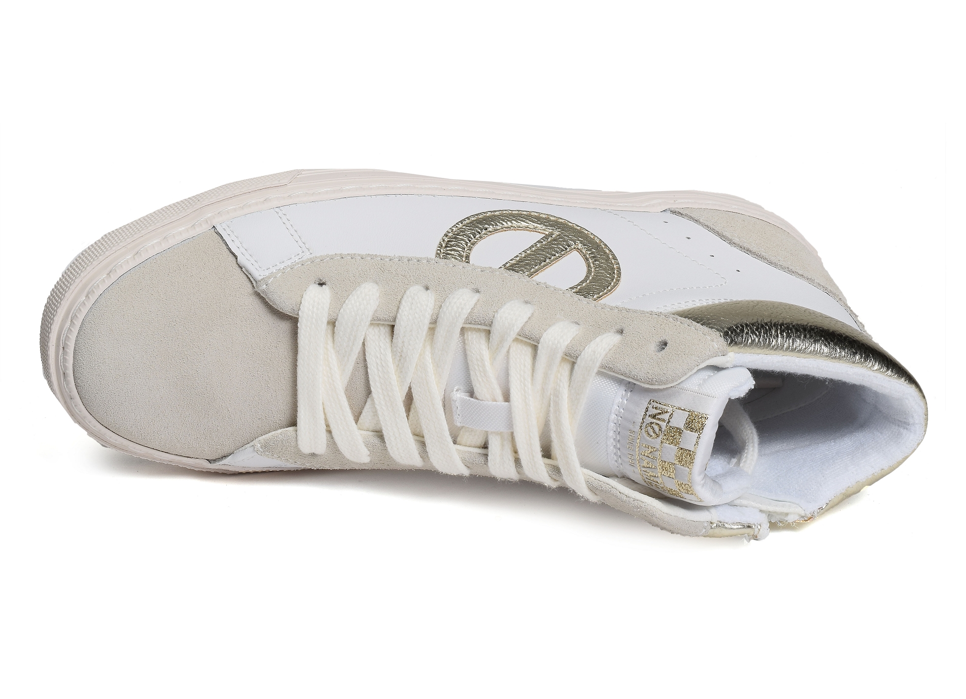 Strike mid cut blanc or