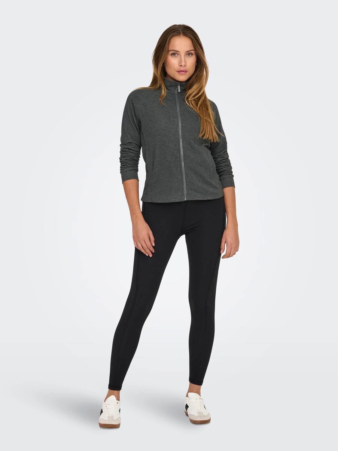ONPMELINA Sweatshirt Dark Grey Melange