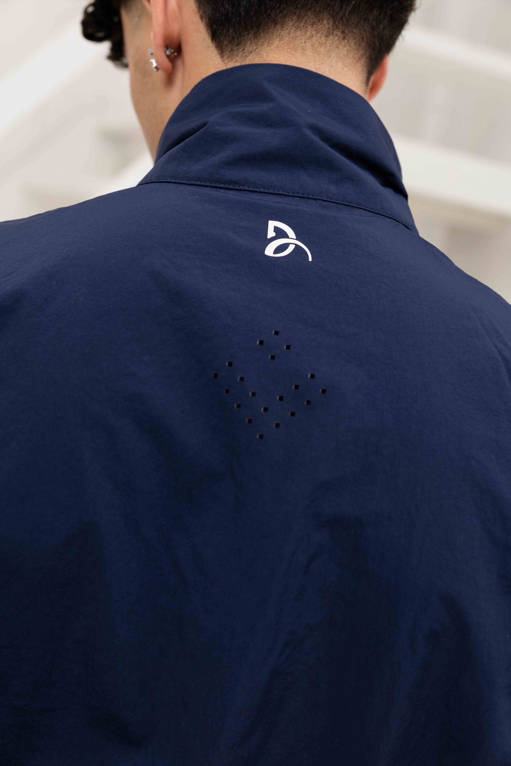 Lacoste Tennis x Novak Djokovic Trainingspak Heren Donkerblauw