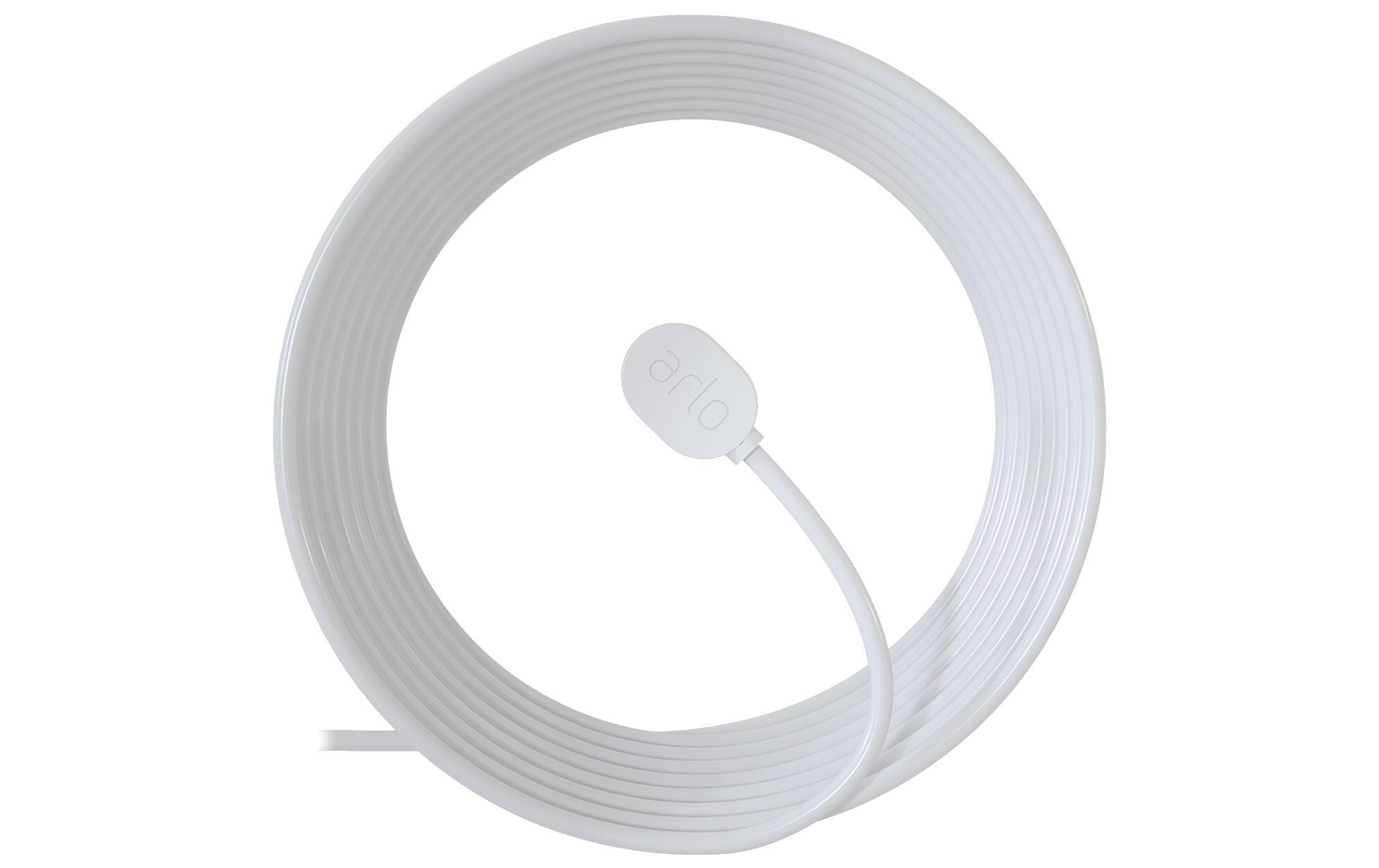 VMA5600C-100PES Magnetisches Ladekabel Outdoor 7.6m weissNetzkabel/Netzteil
