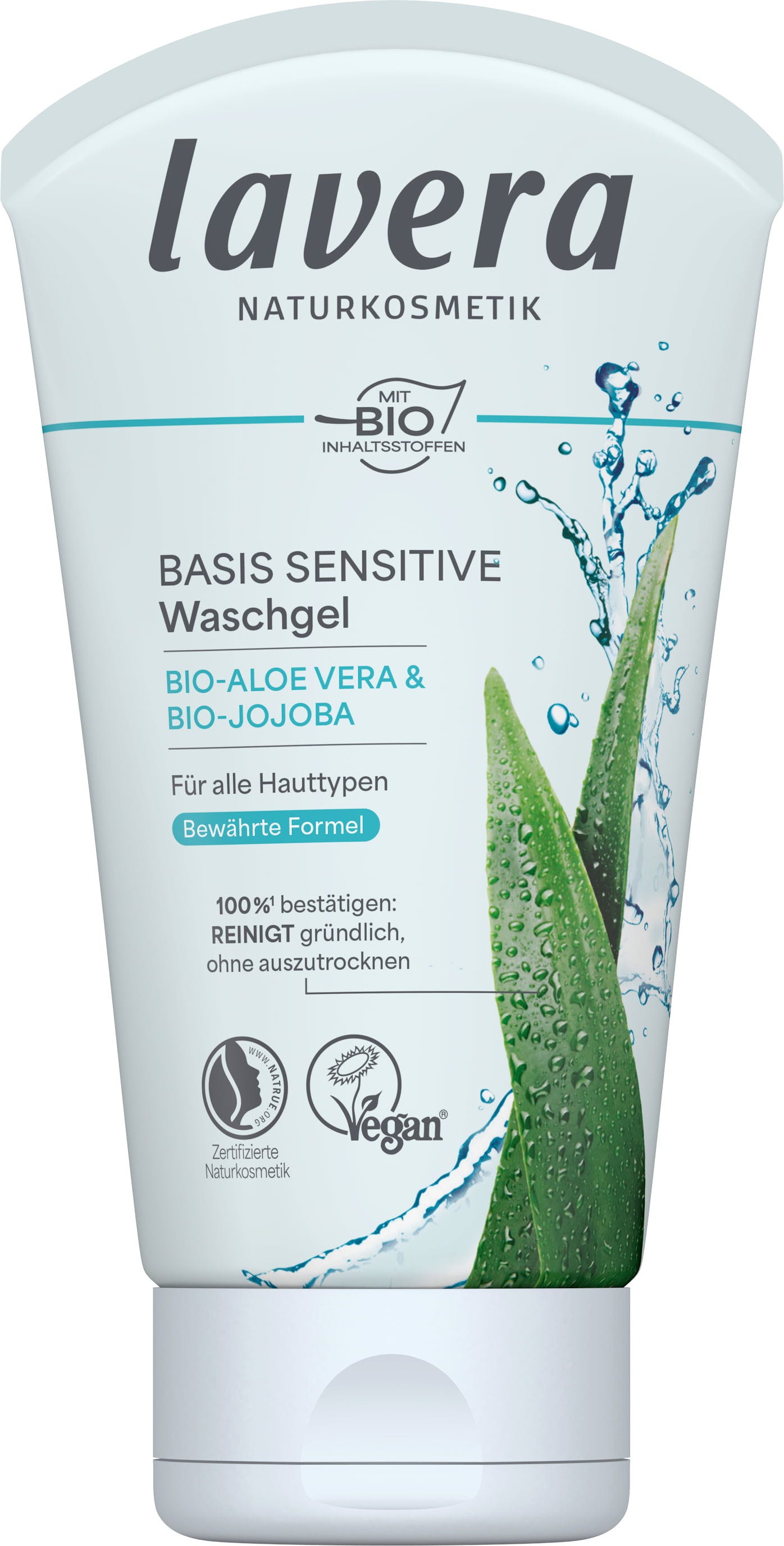 lavera  Basis Sensitiv Waschgel, 125 ml