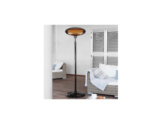 DEALSTORE - Chauffe terrasse Chauffage de Terrasse 2000 W IPX4 - KA-5287 Noir