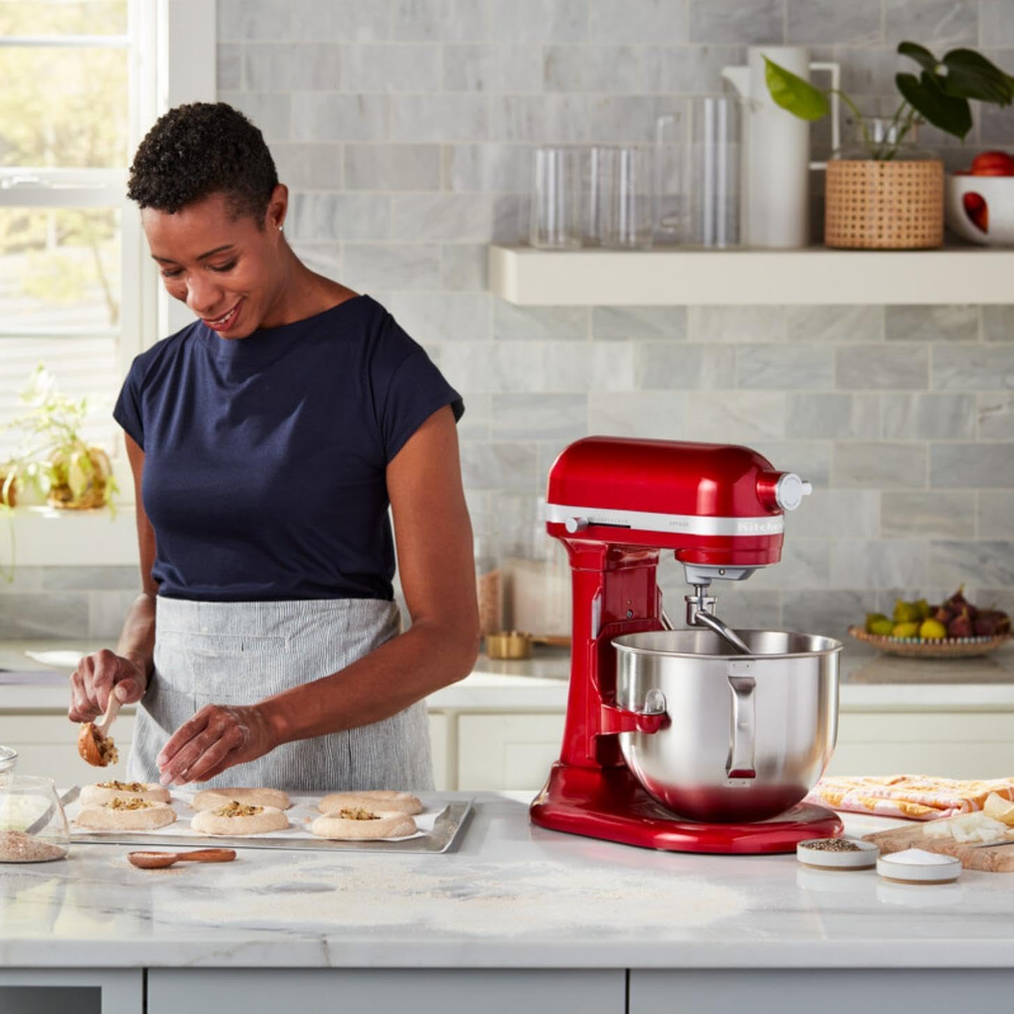 KitchenAid Artisan Küchenmaschine 6,6L Liebesapfelrot