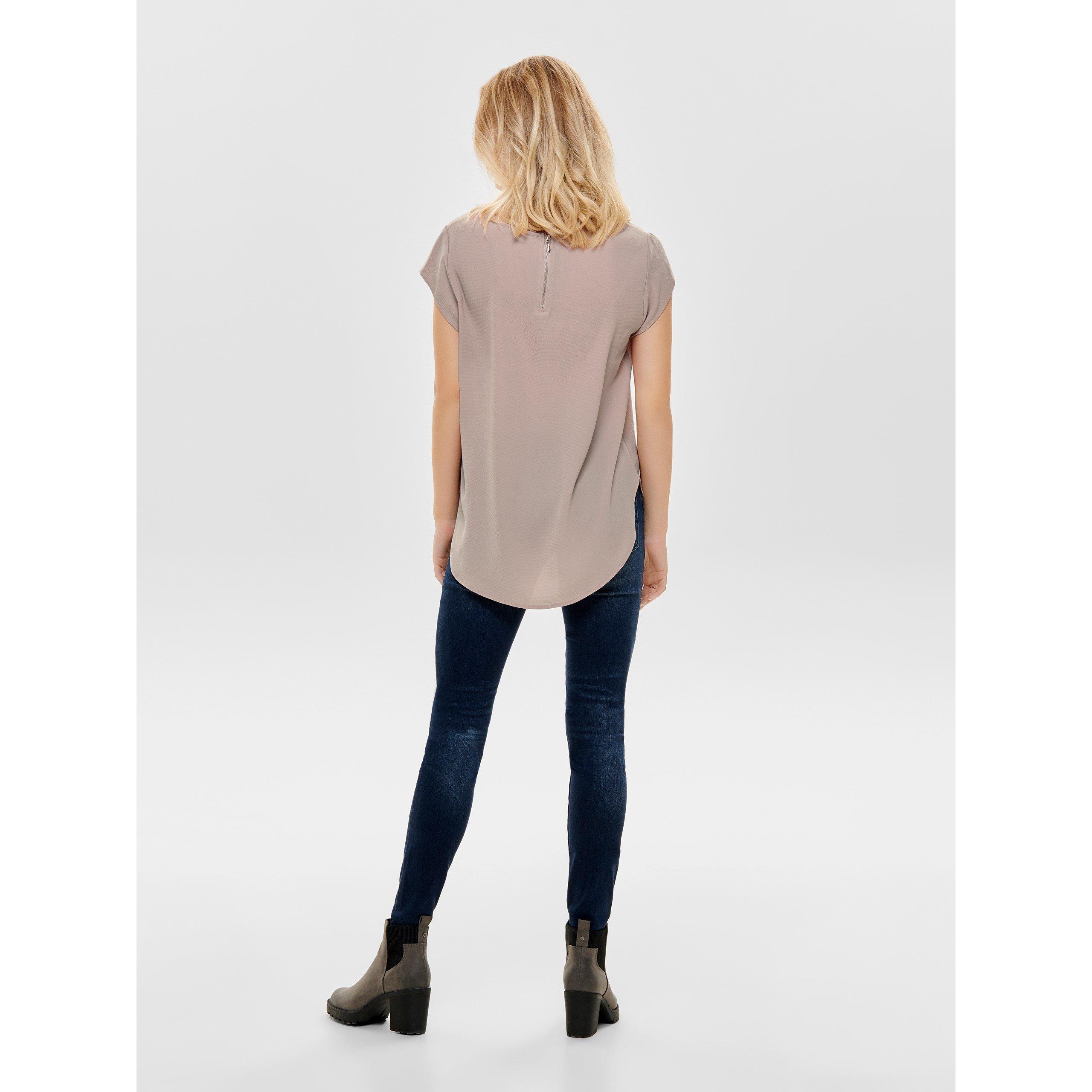 Only Vic Short Sleeve Solid T Shirt