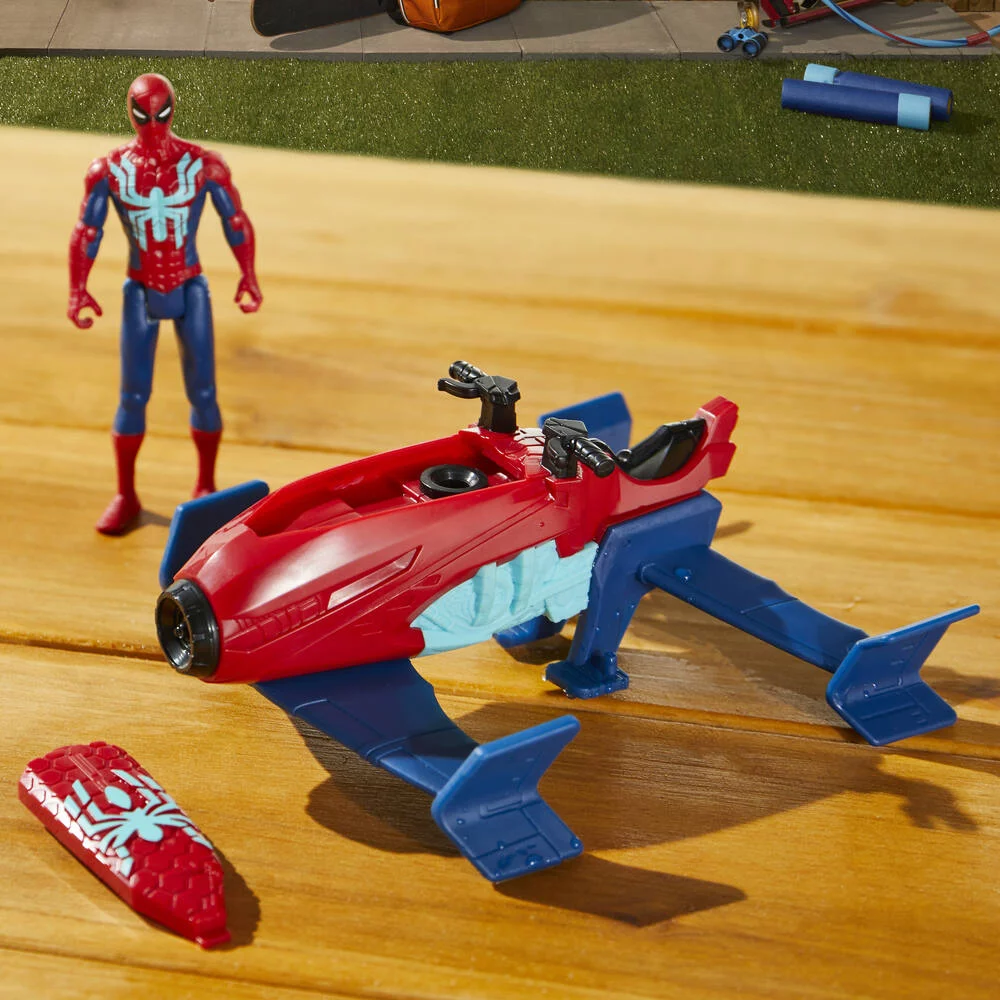 MARVEL - SPIDERMAN VEHICULE LANCE EAU