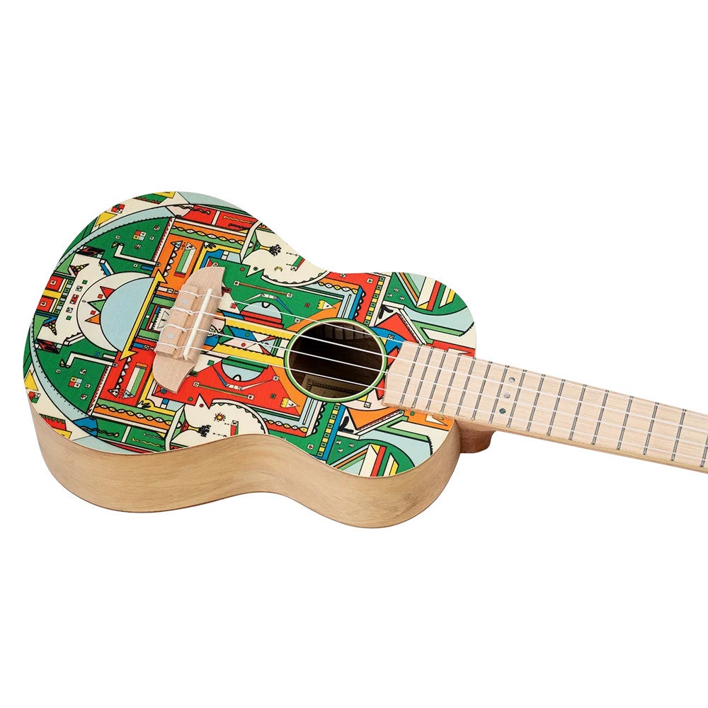 Ortega RUAR-HY Art Series Concert Size Ukulele Himalaya concert ukelele