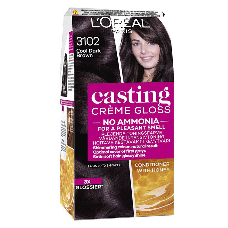 L'Oréal Paris Casting Crème Gloss 3102 Cool Dark Brown 180ml