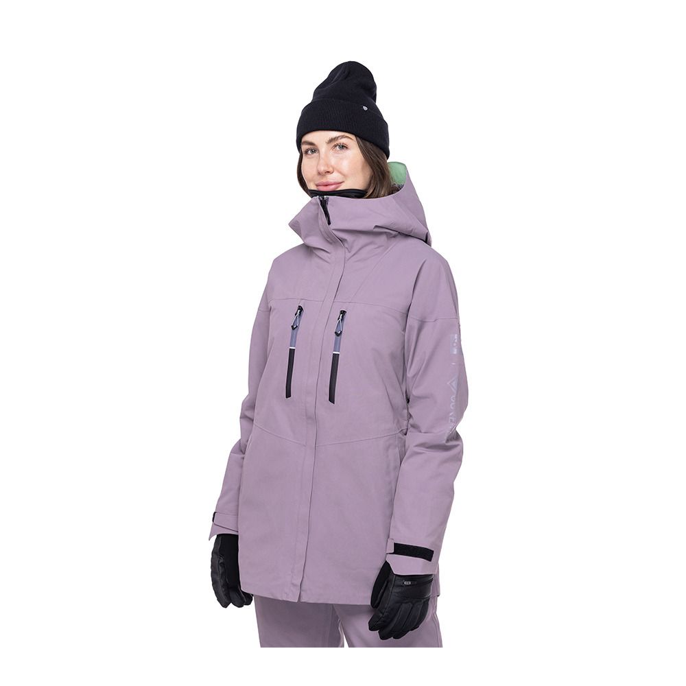 686 SKYLINE SHELL GTX - Veste snow Femme dusty orchid