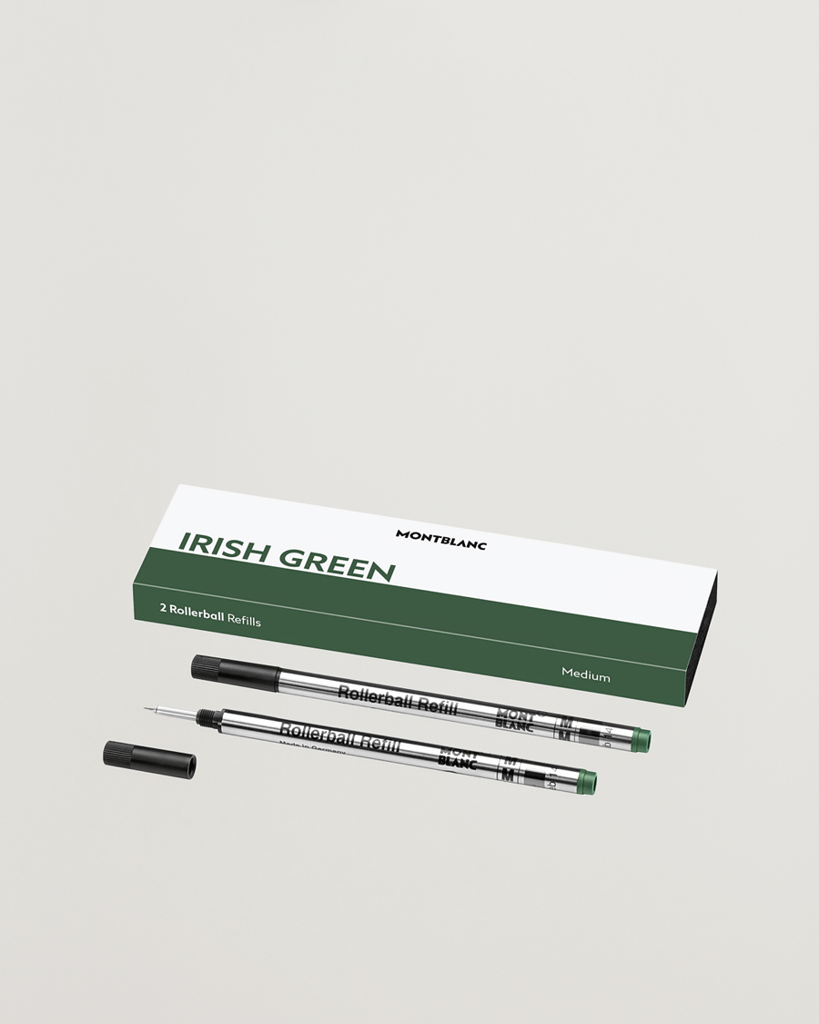 Montblanc 2 Rollerball Refills Irish Green