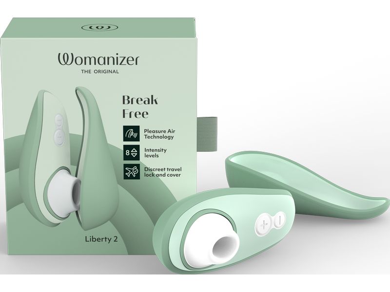Womanizer Vibrator Womanizer Liberty 2 türkis Auflegevibrator für sinnliche Stimulationen der Klitoris
